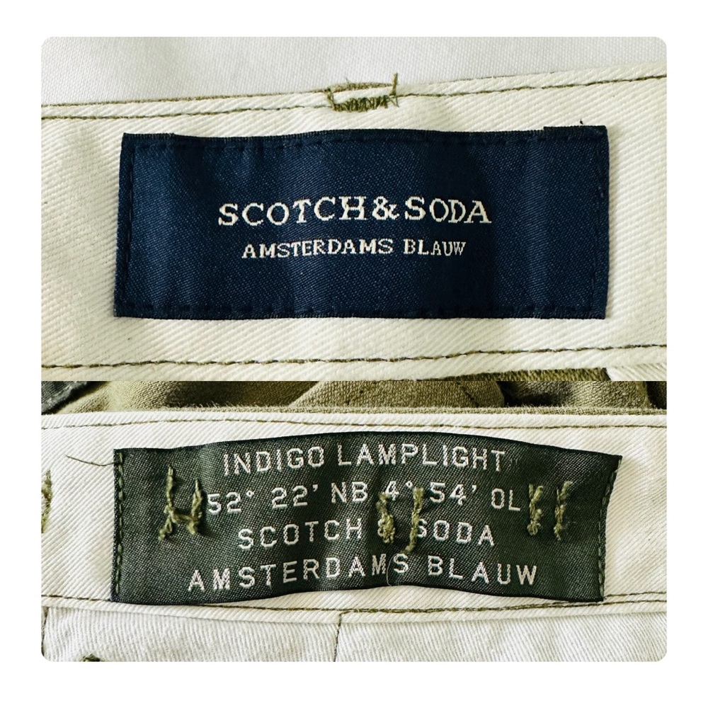 ★ Scotch & Soda Amsterdam Couture Cargo Shorts - Green ★ - Picture 6 of 17